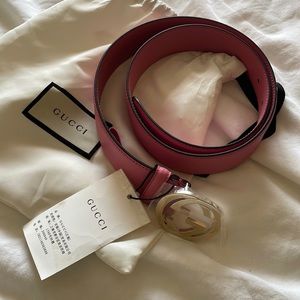 Gucci belt (authentic, used once)